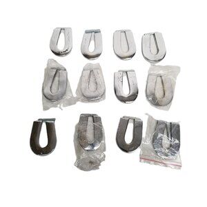 Horseshoe Magnets 2 Inch Lot of 12 Chrome Science Education